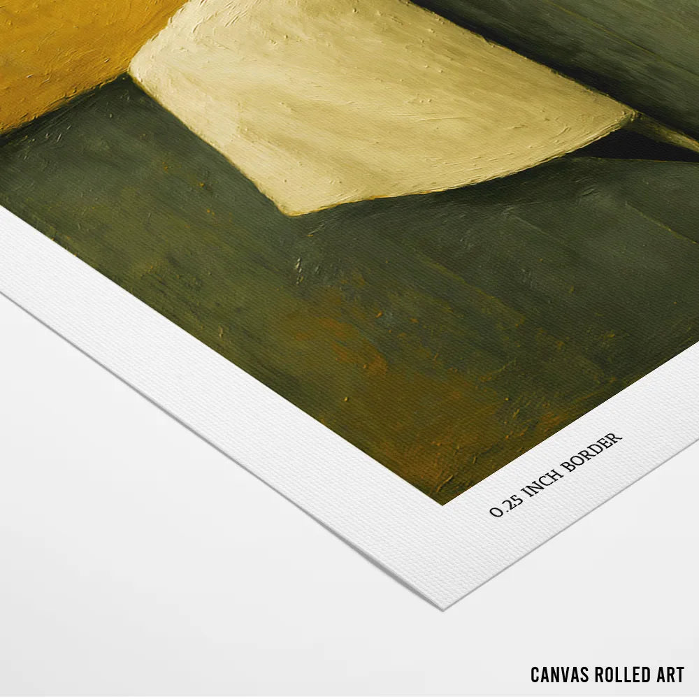 Elegant Woman Sitting Abstract Wall Art - XS / Matte Paper / Rolled Art - Nook At You