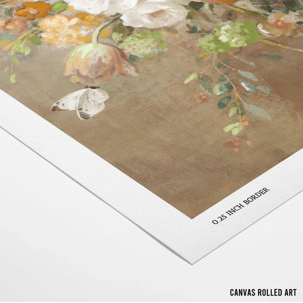 Gilded Garden Botanical Wall Art Poster - XS / Matte Paper / Rolled Art - Nook At You