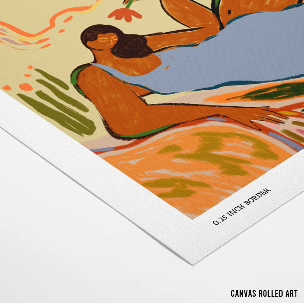 Rest and Relax Boho Wall Art Print - XS / Matte Paper / Rolled Art - Nook At You