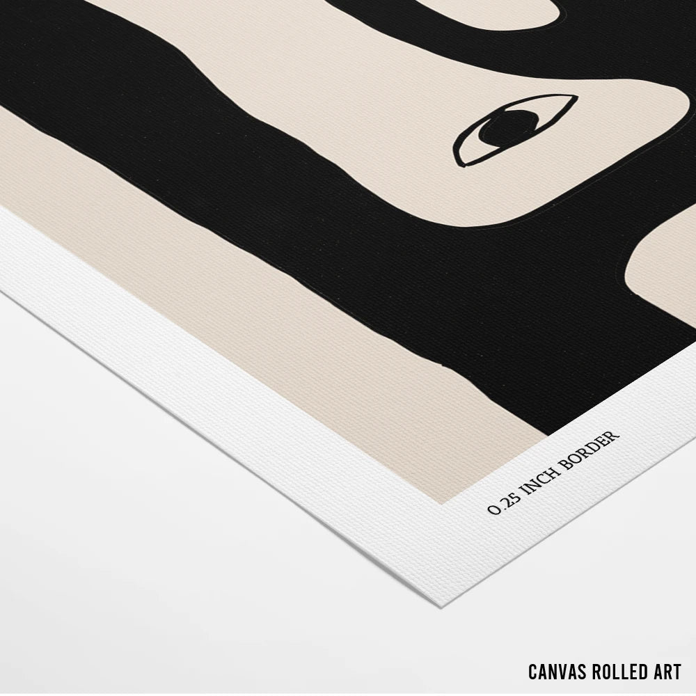 Surreal Gaze Abstract Wall Art Print - XS / Matte Paper / Rolled Art - Nook At You