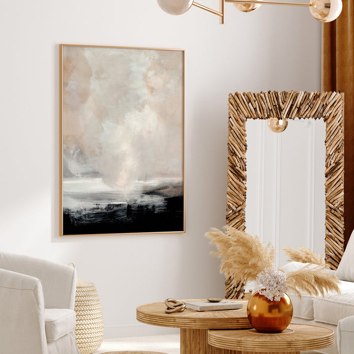 Clouds Abstract Artwork-Rolled Art-Nook At You