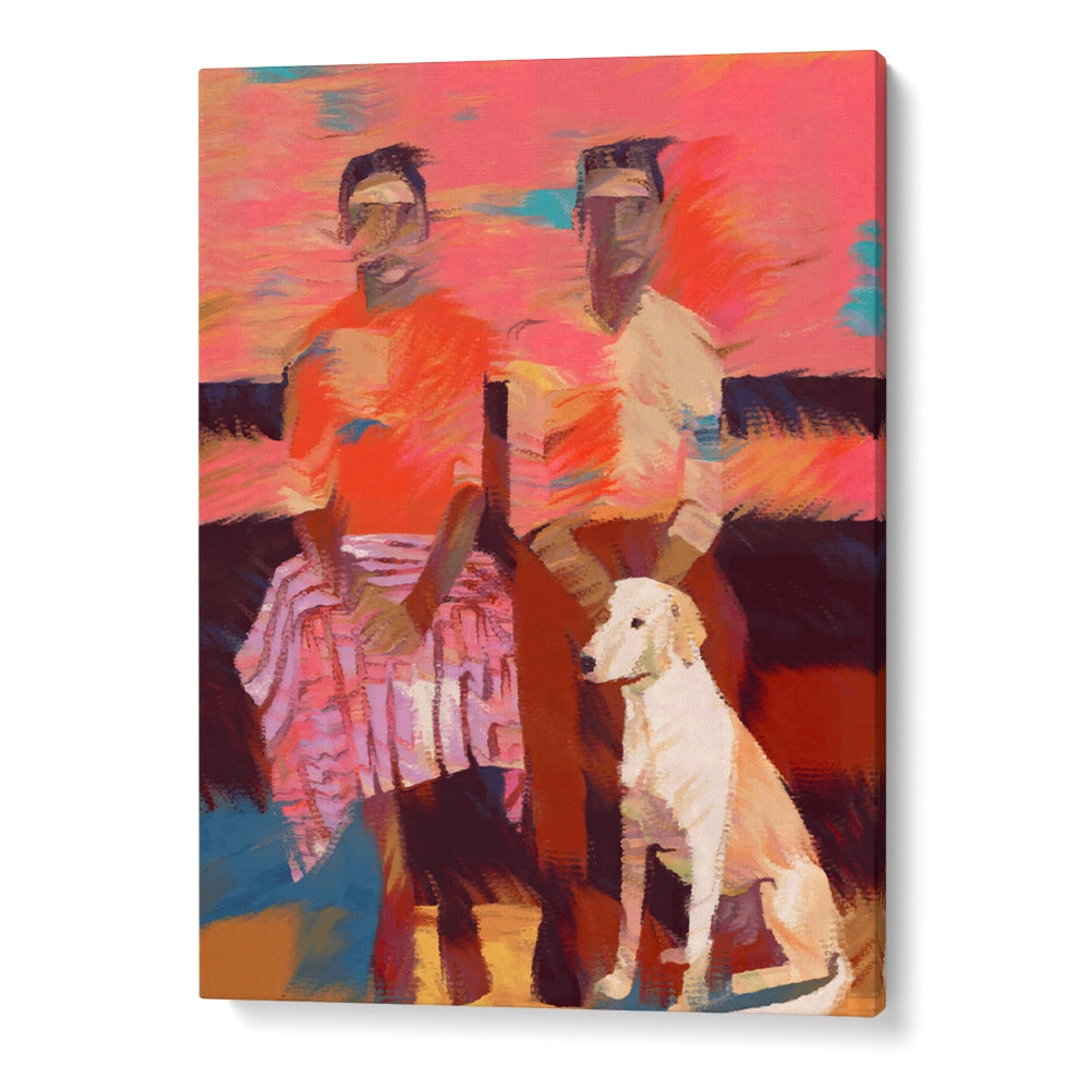 Sienna Montage Gallery Wall Set Of 8 - 109Wx61H / Canvas / Rolled Art - Nook At You