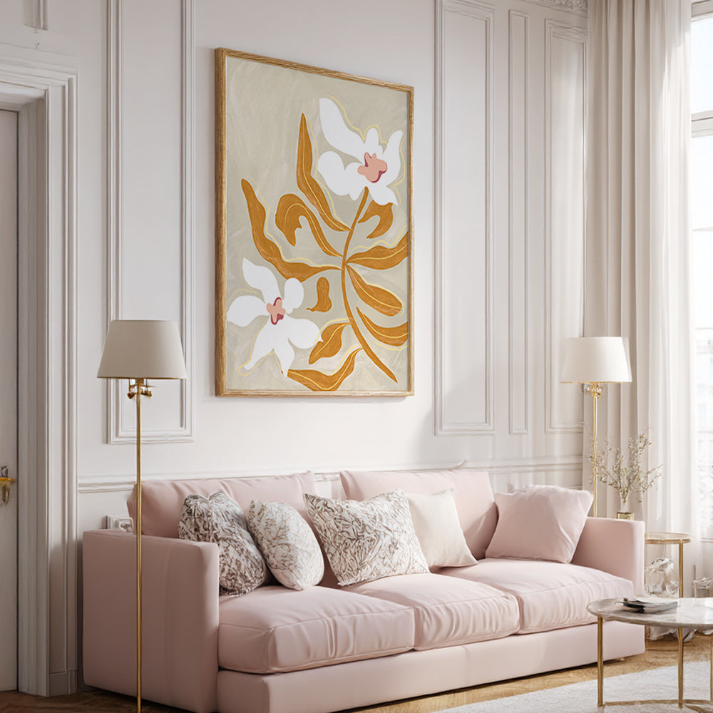 Flower Flower Flower - XS / Matte Paper / Rolled Art - Nook At You
