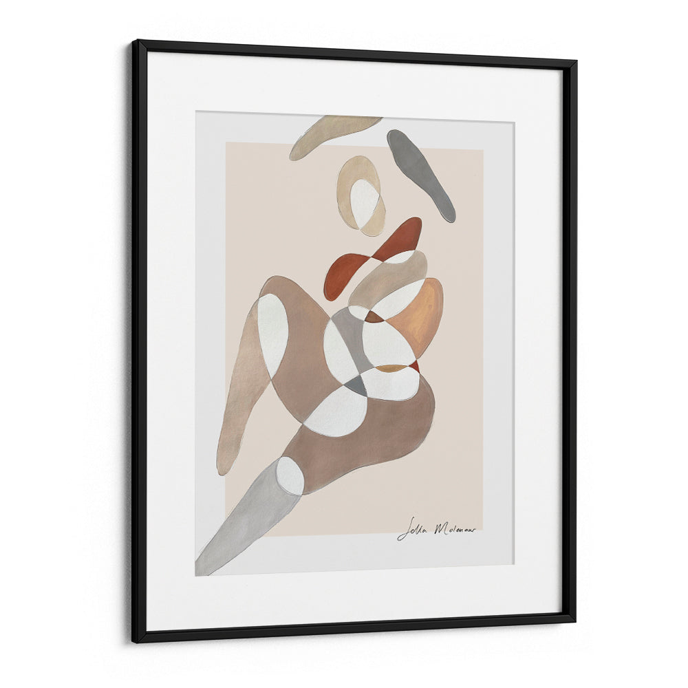 Flowing Silhouettes Abstract Art Prints - XS / Matte Paper / Rolled Art - Nook At You