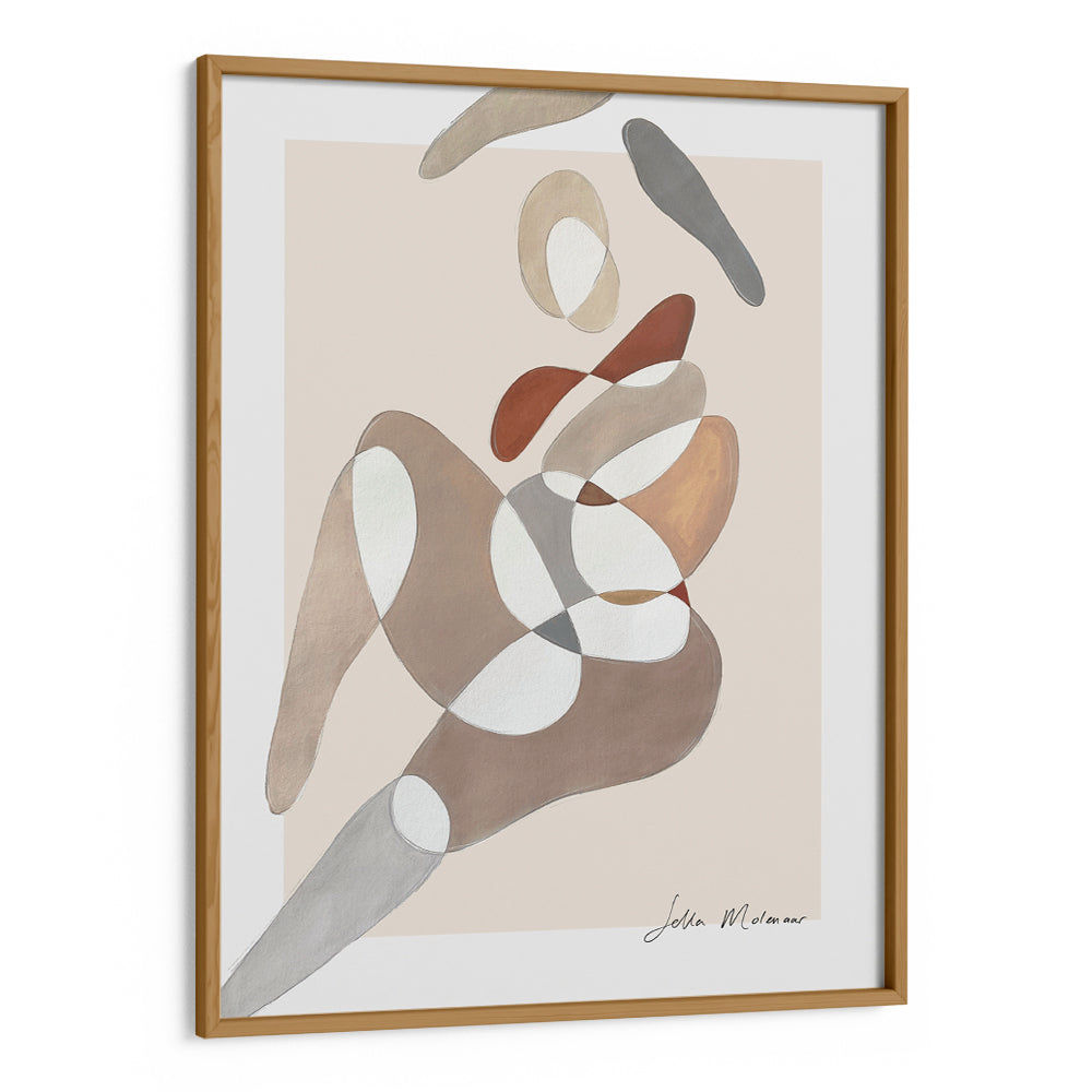 Flowing Silhouettes Abstract Art Prints - XS / Matte Paper / Rolled Art - Nook At You