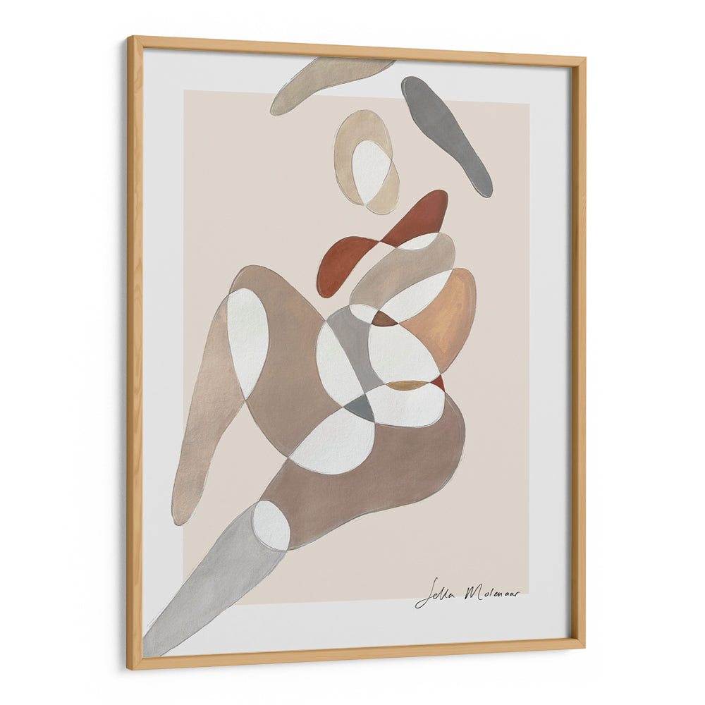 Flowing Silhouettes Abstract Art Prints - XS / Matte Paper / Rolled Art - Nook At You
