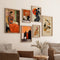 Burnt Sienna Gallery Wall Set of 6