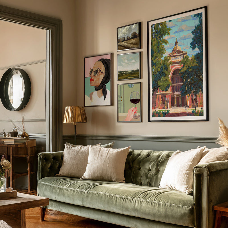 Modern Nostalgia Gallery Wall Set Of 5