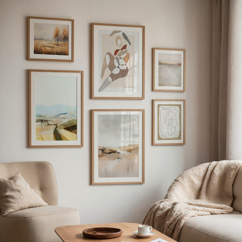 Soft Horizons Gallery Wall Set Of 6