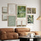 The Green Garden Gallery Wall Set of 10