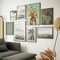 Vibrant Greens Gallery Wall Set of 8