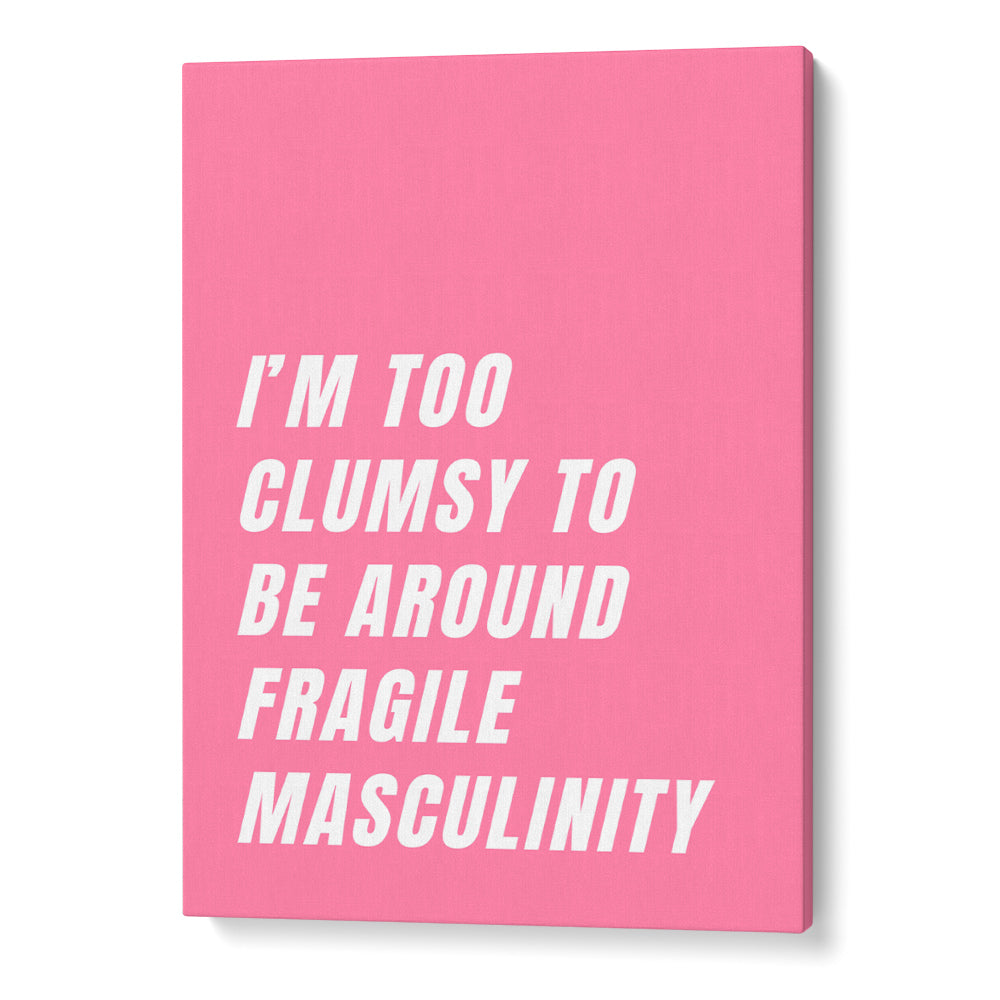 Clumsy Meets Fragility Wall Art Print - XS / Matte Paper / Rolled Art - Nook At You