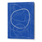 Whirling Azure Paths Modern Art