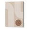 Beige Arc Wall Art Print