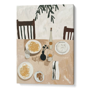 Pasta for Two Art Print