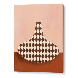 Terracotta Mirage Canvas Painting