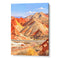 Colorful Peakscape Landscape Wall Art