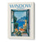 Window to Amalfi Art Print