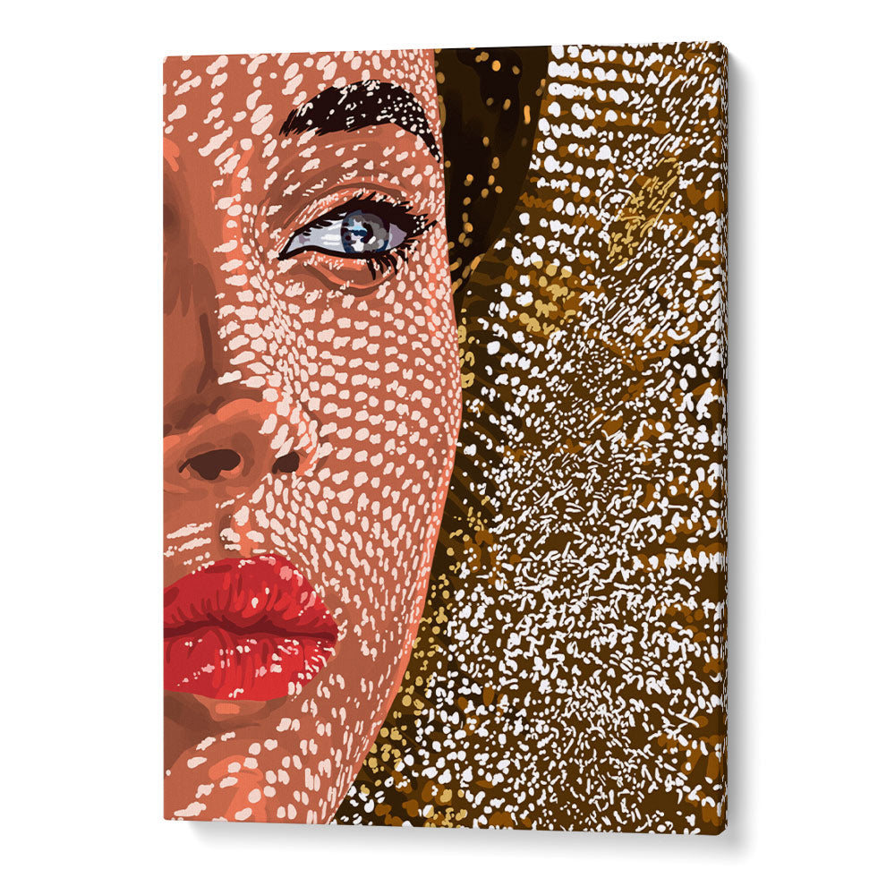 Under the Jute Hat, Bohemian Woman Fashion Painting - XS / Matte Paper / Rolled Art - Nook At You