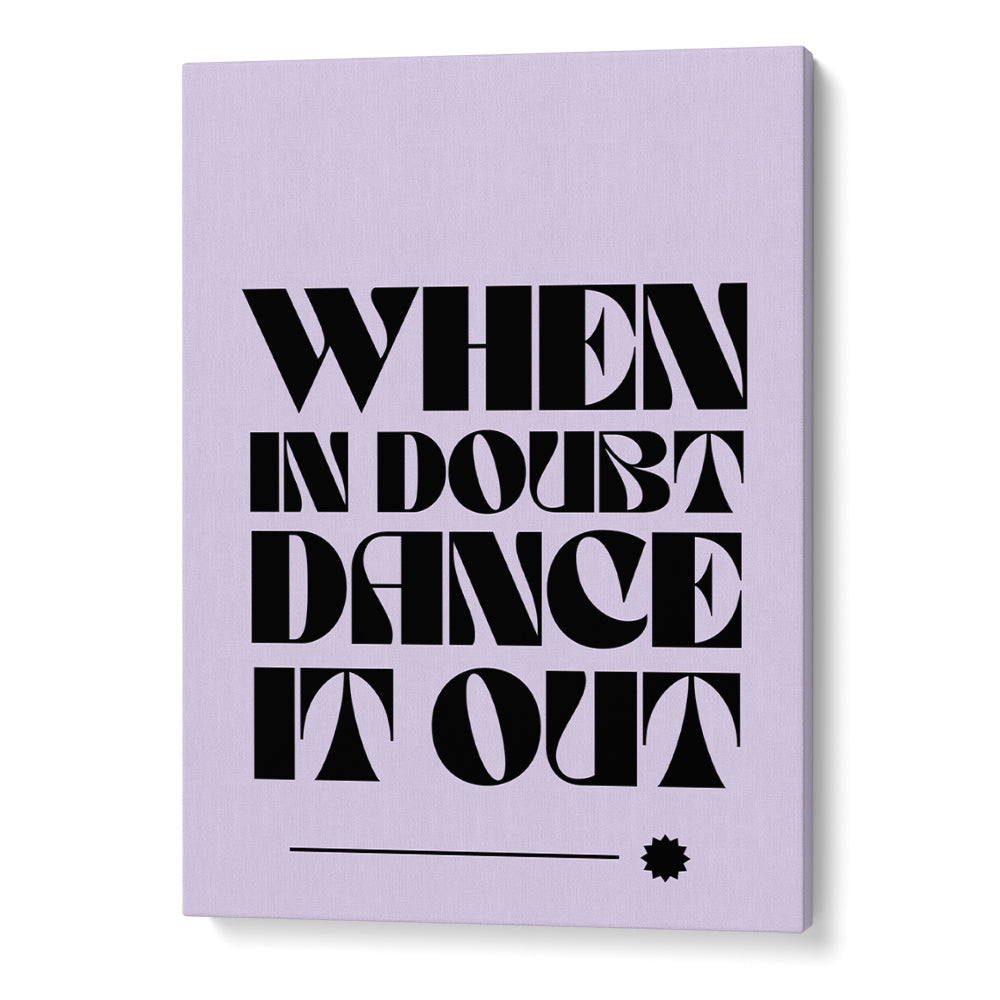 Dance Away Doubts Wall Art Poster - XS / Matte Paper / Rolled Art - Nook At You