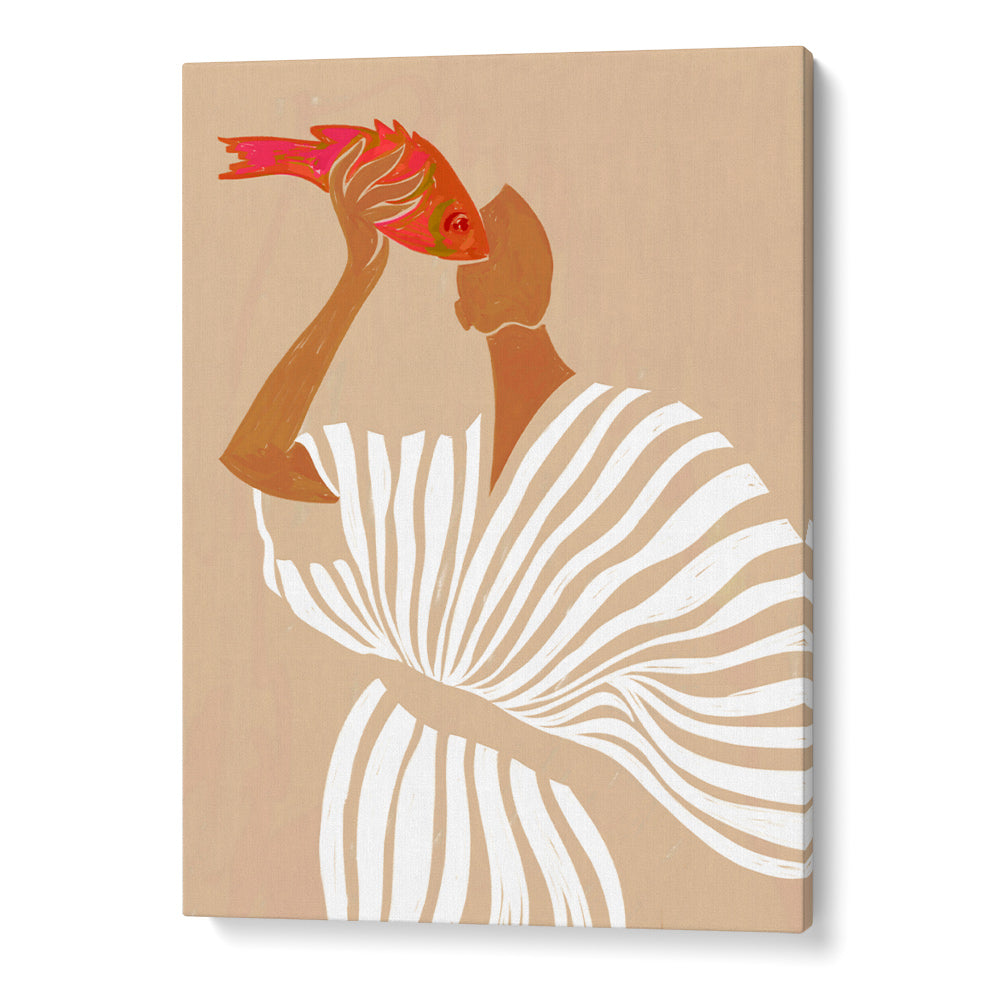 Fish Eye Paradox Boho Wall Art - XS / Matte Paper / Rolled Art - Nook At You