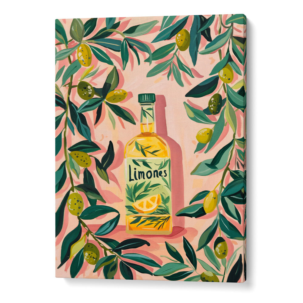 Limoncello Mood Canvas Print - XS / Matte Paper / Rolled Art - Nook At You