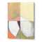 Dusty Pink Yellow Abstract Painting