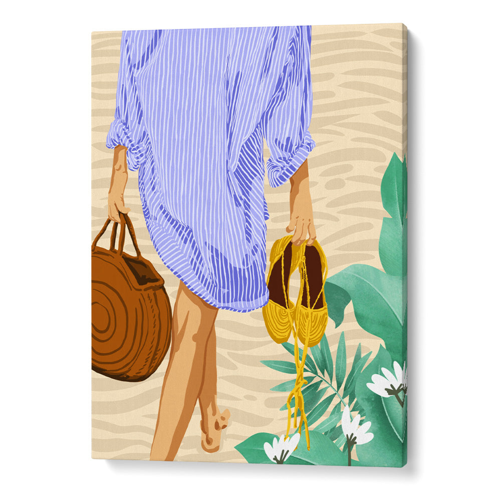 I Followed My Heart & It Led Me To the Beach Boho Artwork - XS / Matte Paper / Rolled Art - Nook At You