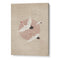 Cranes in Flight - Beige Abstract Wall Art