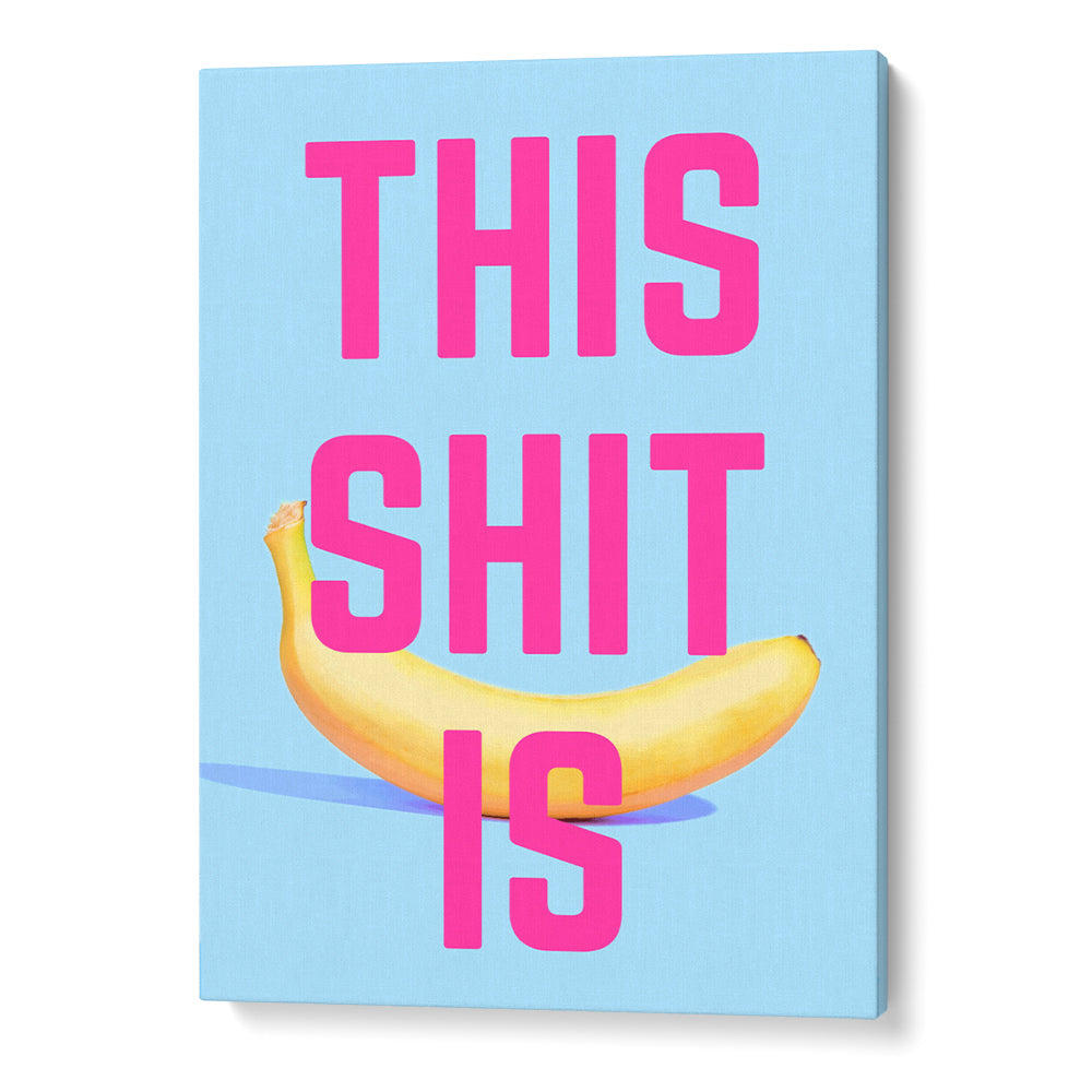 Bold Banana Statement Art Print - XS / Matte Paper / Rolled Art - Nook At You