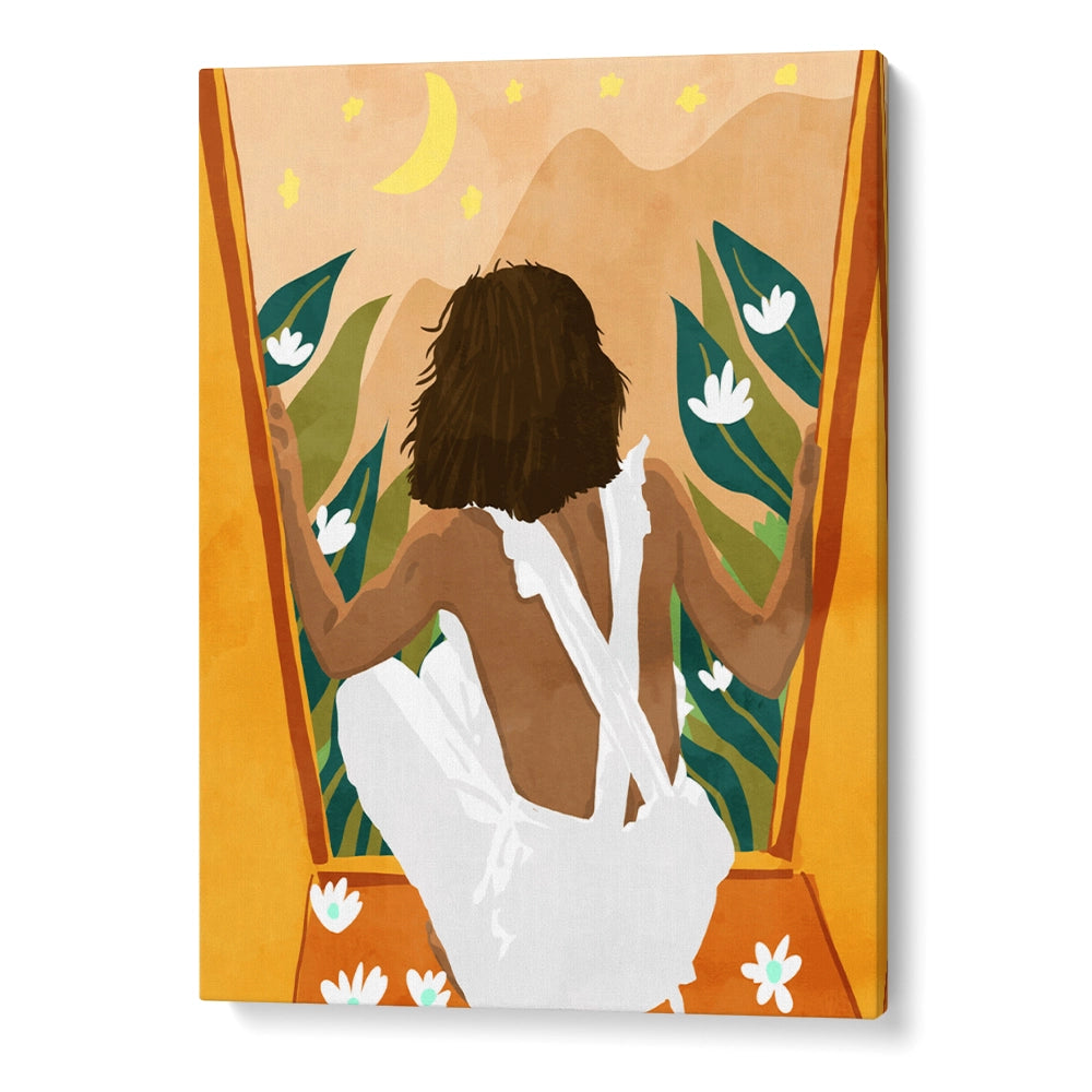 The Wild World and a Rebel Heart Boho Painting - XS / Matte Paper / Rolled Art - Nook At You