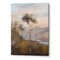 Hazy Mountain Retreat Landscape Art For Living Room