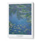 Monet - Water Lilies Exhibition Wall Art Print