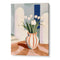 Tulips In a Vase Botanical Wall Art
