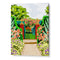 Gated Garden Landscape Art Print