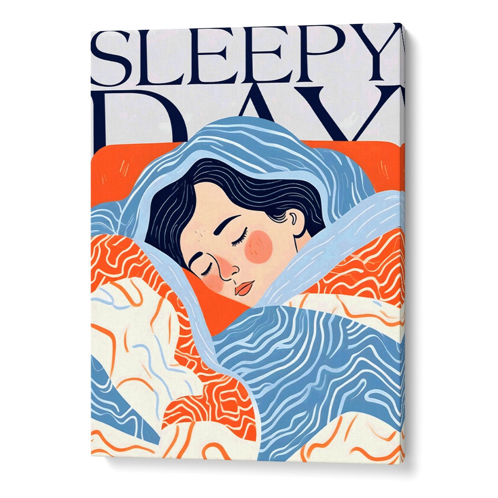 Sleepy Day Quotes Wall Art - XS / Matte Paper / Rolled Art - Nook At You