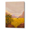 Golden Sunset Landscape Wall Art Print