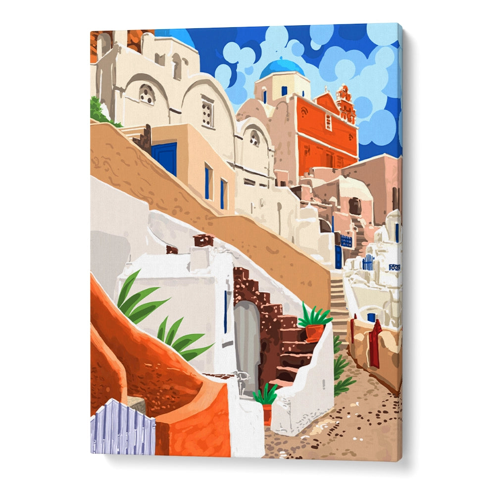 Somewhere Far Away Modern Wall Art Painting - XS / Matte Paper / Rolled Art - Nook At You