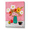 Cheerful Floral Still Life Botanical Wall Art Print