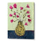 Crimson Petals Abstract Wall Art Poster