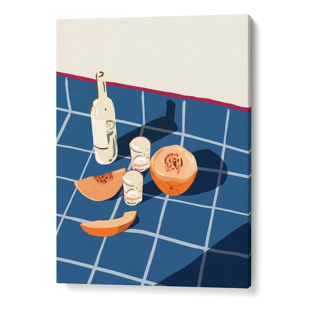 Melon Vodka Shots Dining Room Wall Art - XS / Matte Paper / Rolled Art - Nook At You