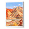 Colorful Peakscape Landscape Wall Art