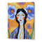 She Blooms Women Illustration Art Poster