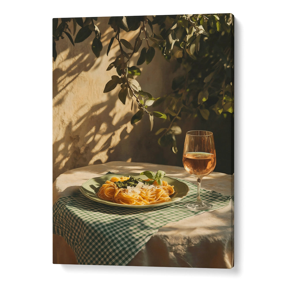 Olive Shadows Canvas print - XS / Matte Paper / Rolled Art - Nook At You