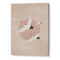 Cranes in Flight - Beige Abstract Wall Art