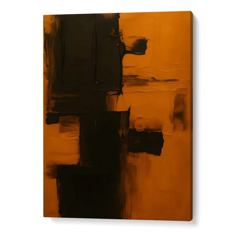 Textured Earth Tones Abstract Wall Art Print - XS / Matte Paper / Rolled Art - Nook At You
