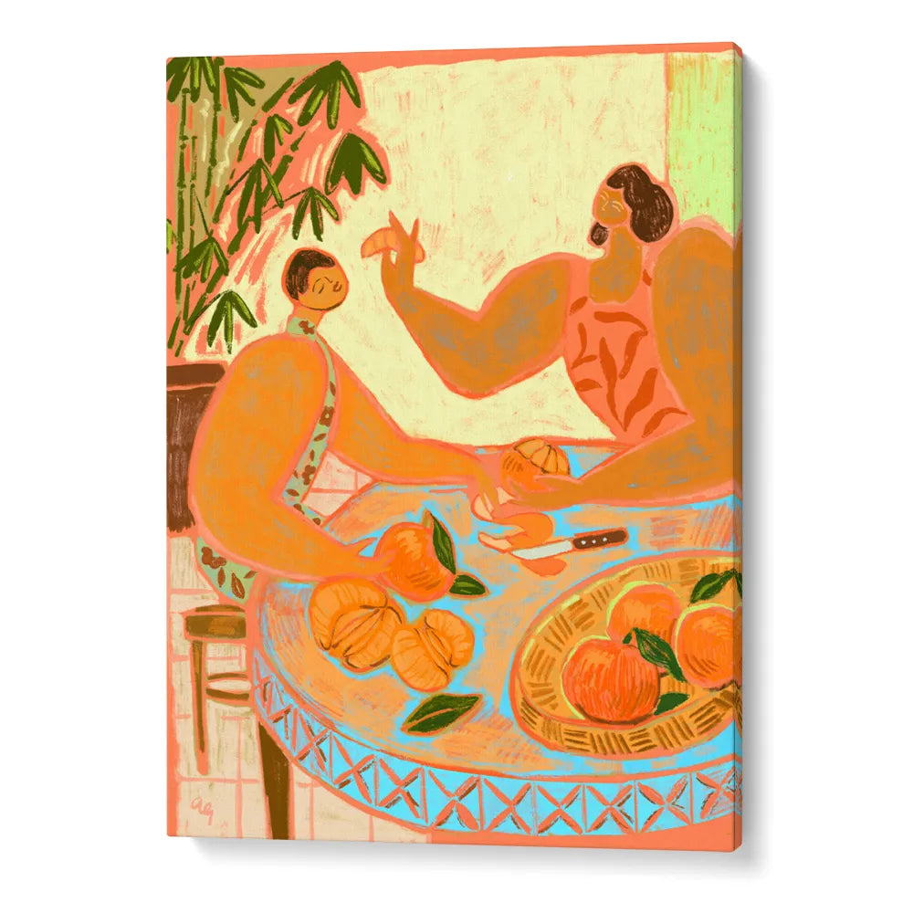 The Mandarin Boho Wall Art Print - XS / Matte Paper / Rolled Art - Nook At You