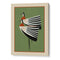 Elegant Stacked Birds Abstract Painting