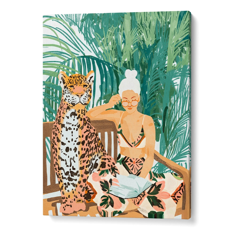 Jungle Vacay Flavour Two - Boho Canvas Painting - XS / Matte Paper / Rolled Art - Nook At You