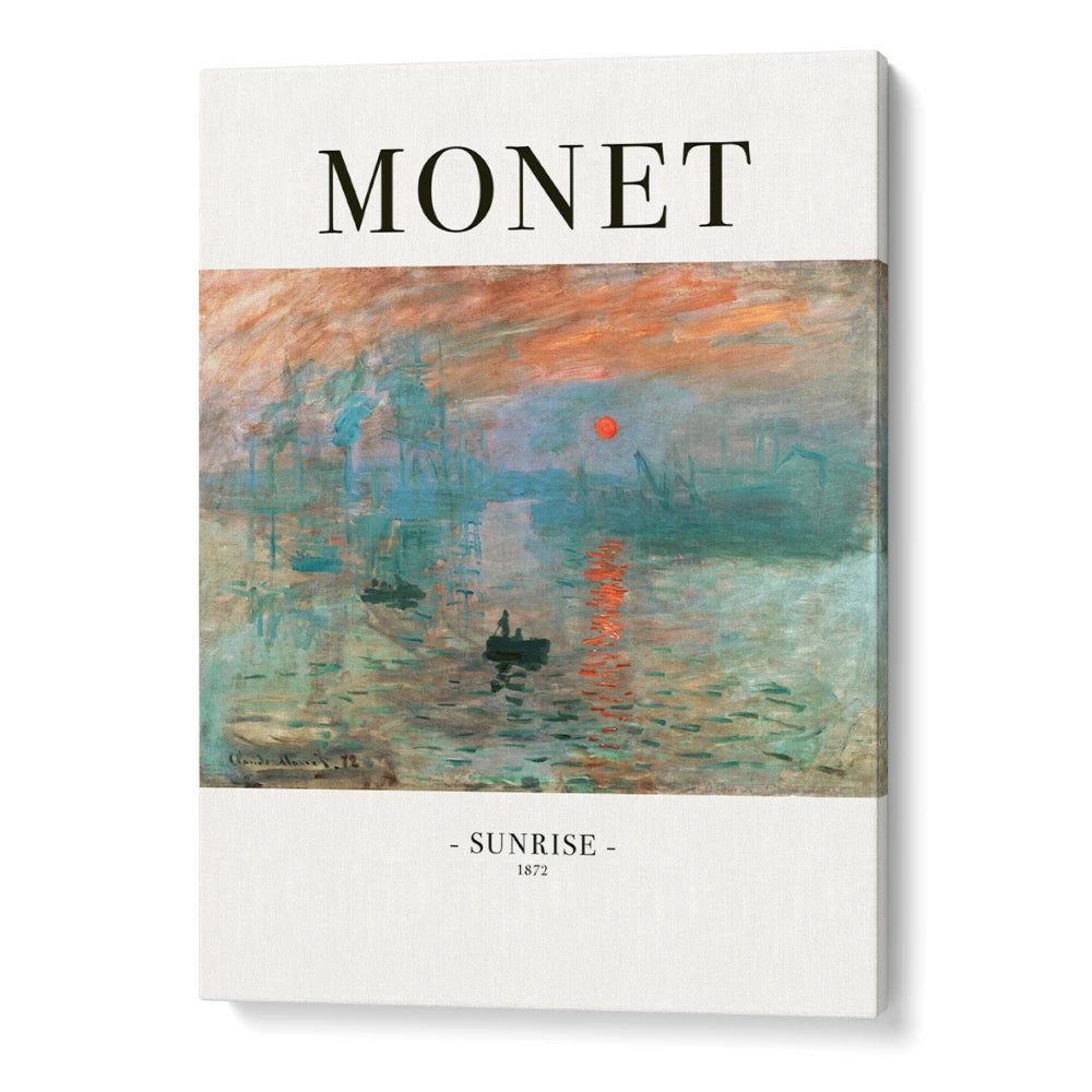 Claude Monet - Sunrise 1872 Exhibition Art Print - XS / Matte Paper / Rolled Art - Nook At You